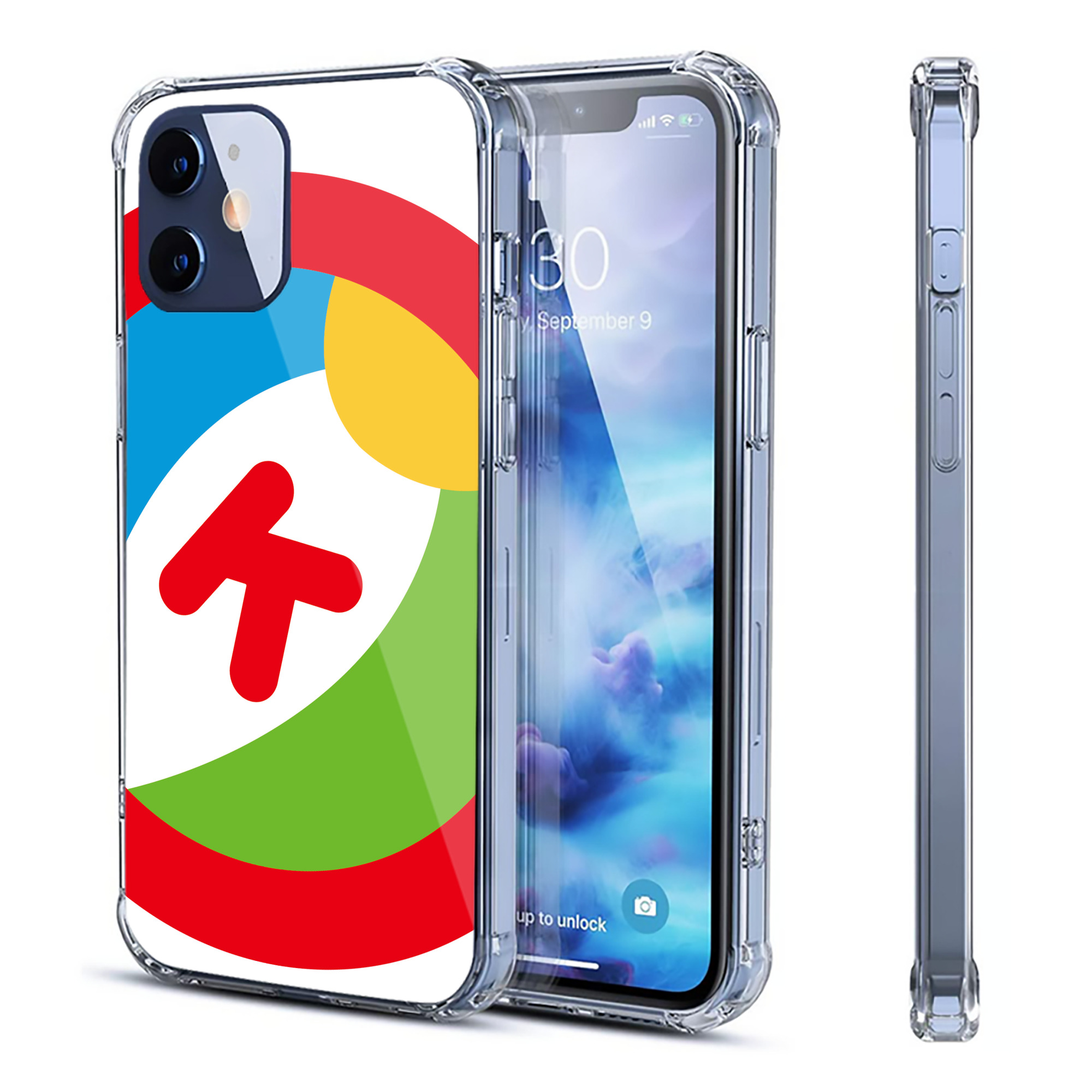 （画像用） Hello Kitty ハローキティ 【iPhone 12シリーズ対応】透明スマホケース（クリアソフトケース）